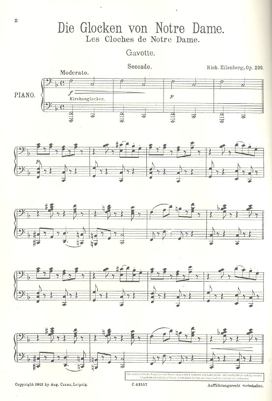 Die Glocken von Notre Dame op. 299