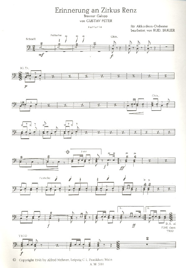 Erinnerung an Zirkus Renz