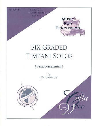 6 graded Timpani Solos