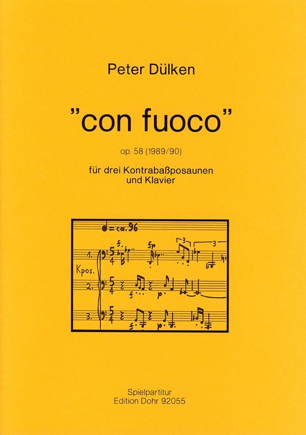 Con fuoco op.58 für 3 Kontrabassposaunen