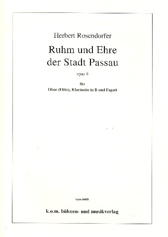 Ruhm und Ehre der Stadt Passau op.9