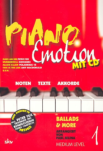 Piano Emotion Band 1 (+CD)