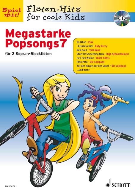 Megastarke Popsongs Band 7 (+CD)