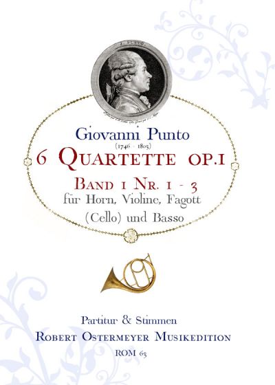 6 Quartette op.1 Band 1 (Nr.1-3)