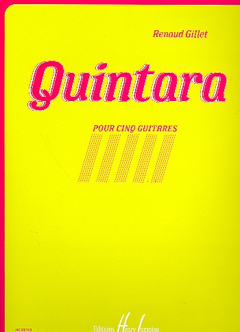 Quintara pour 5 guitares