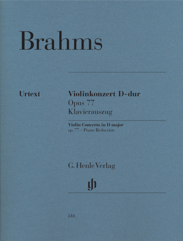 Konzert D-Dur op.77 für Violine und Orchester
