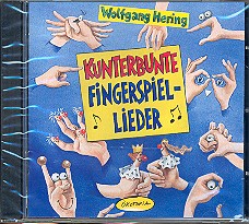 Kunterbunte Fingerspiel-Lieder CD