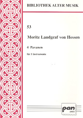 4 Pavanen für 5 Instrumente