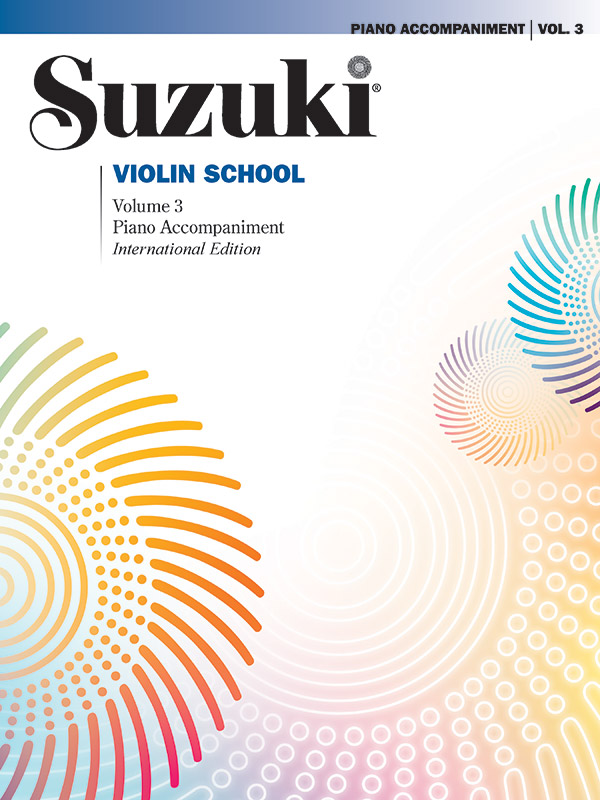 Suzuki Violin School vol.3 piano accompaniment