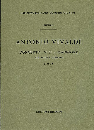 Concerto B-Dur F.XI,5