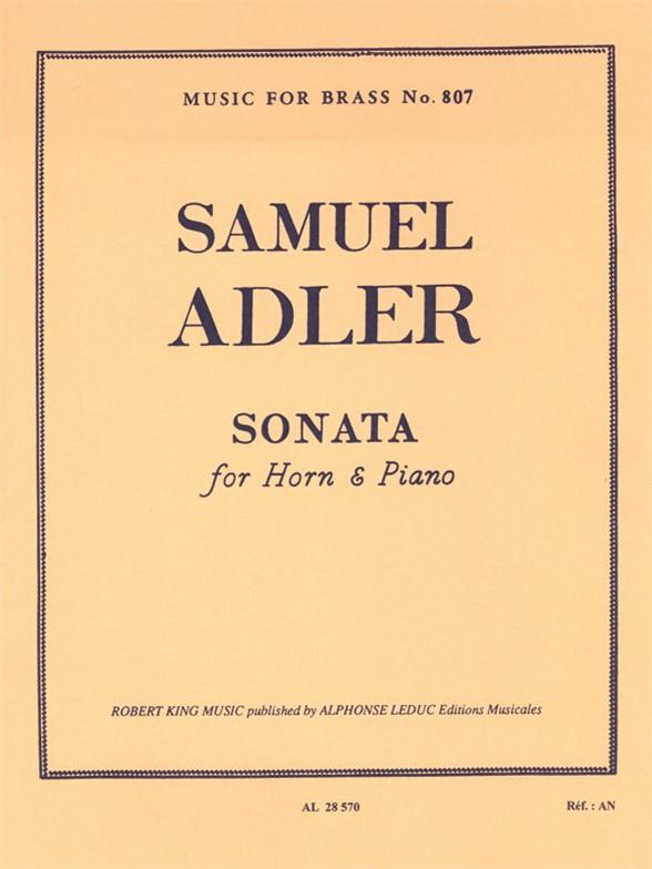 Sonata for horn and piano