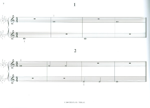 Meine allerersten Kinderlieder am Klavier