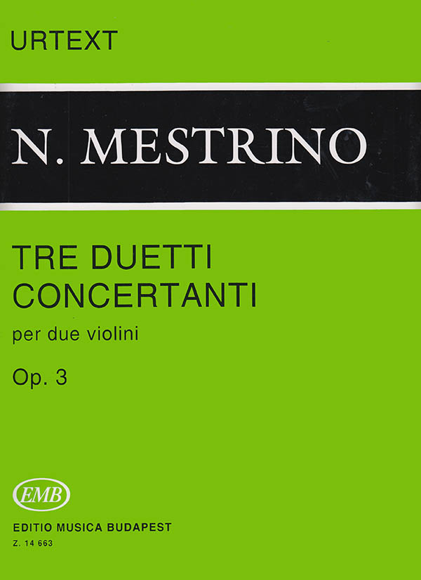 3 Duetti concertanti op.3 für 2 Violinen