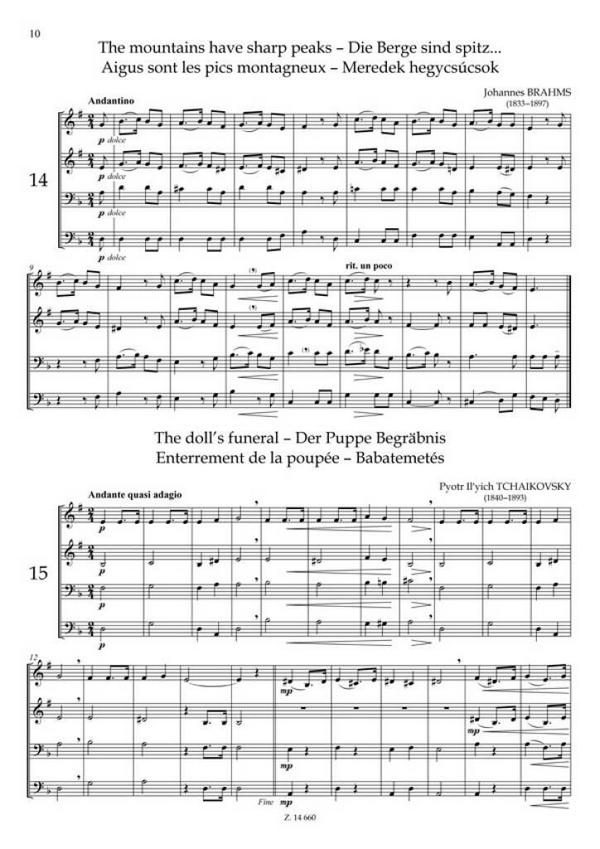 Quartette für Blechbläser