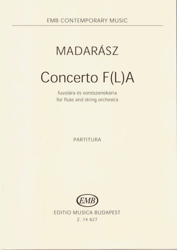 Concerto F(L)A for flute and string orchestra
