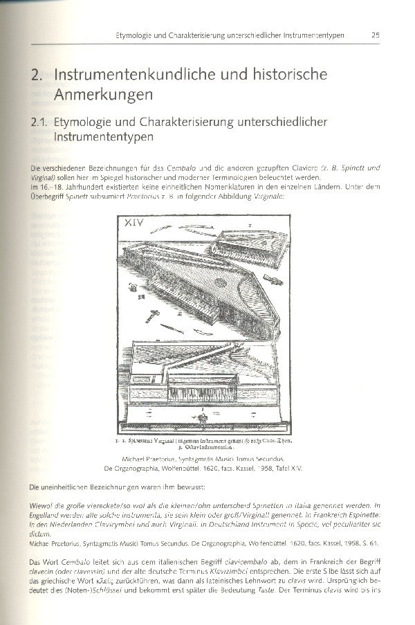 Historisches Cembalospiel 