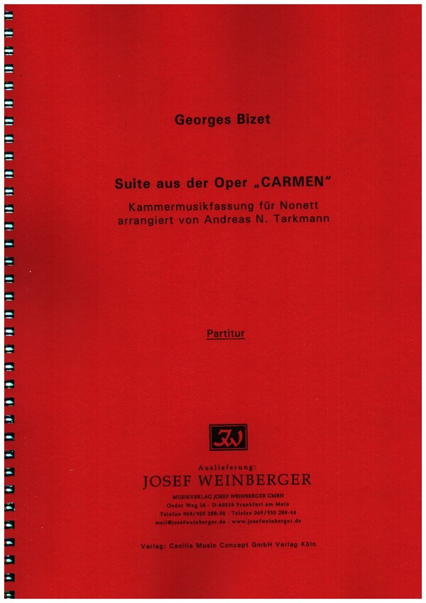 Suite aus der Oper 'Carmen'