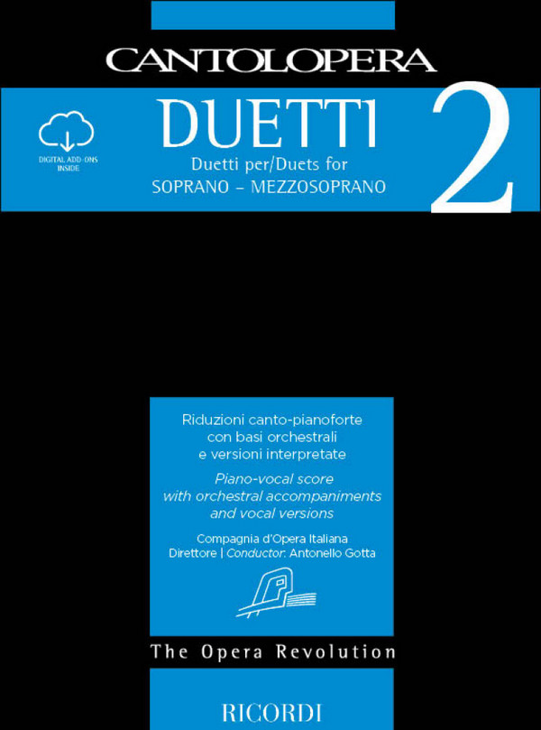 Duets vol.2 (+CD) for soprano,