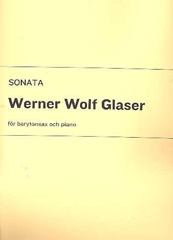 Sonata für Baritonsaxophon und Klavier