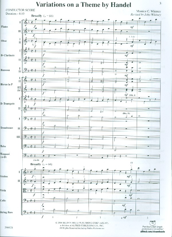 Variations on a Theme by Händel