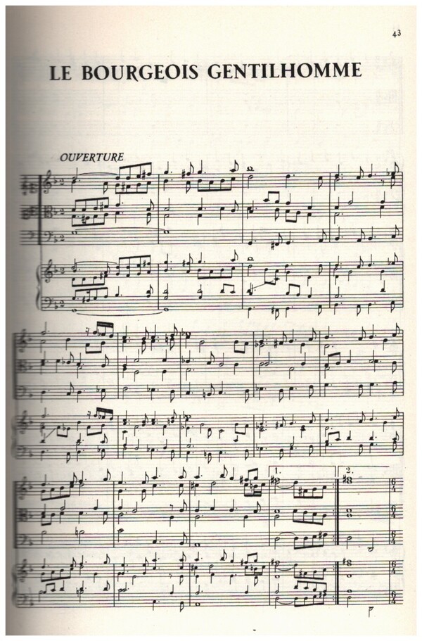 Le bourgeois gentilhomme