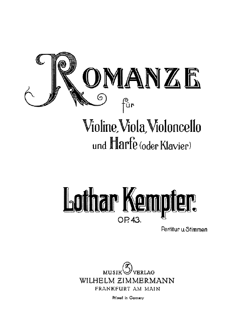 Romanze op.43