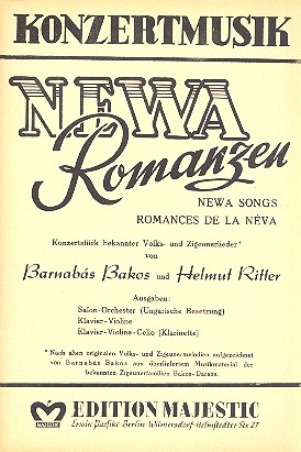 Newa Romanzen: für Salonorchester