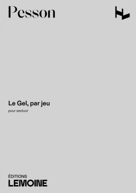 Le Gel par jeu pour flûte, clarinette,