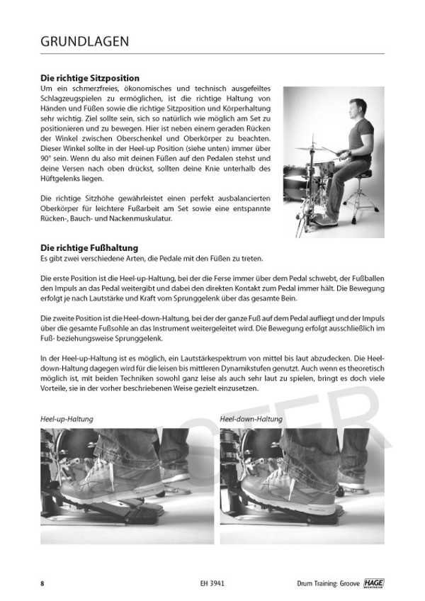 Drum Training Groove (+CD +DVD)