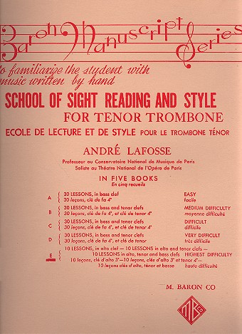 School of Sight Reading and Style vol.E (highest difficulty)