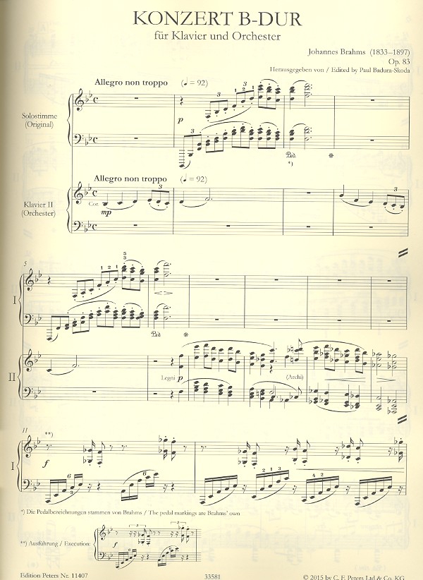 Konzert B-Dur Nr.2 op.83