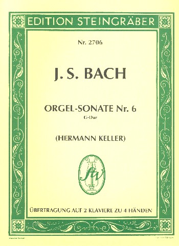 Sonate G-Dur Nr.6 BWV530