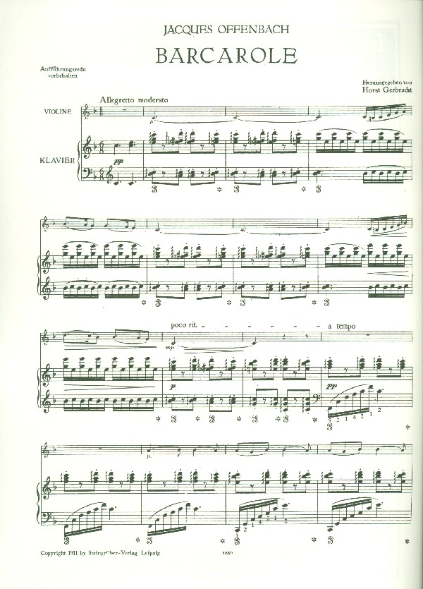 Barcarole