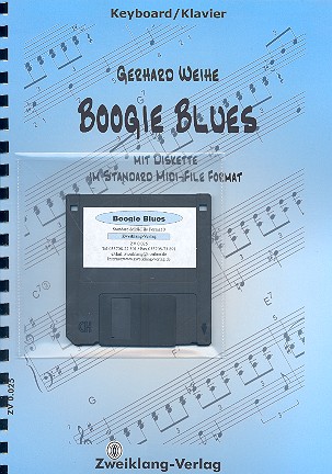 Boogie Blues (+Midifiles): für Klavier