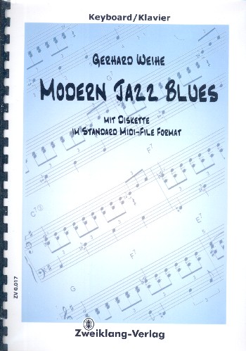 Modern Jazz Blues (+Midifiles): für