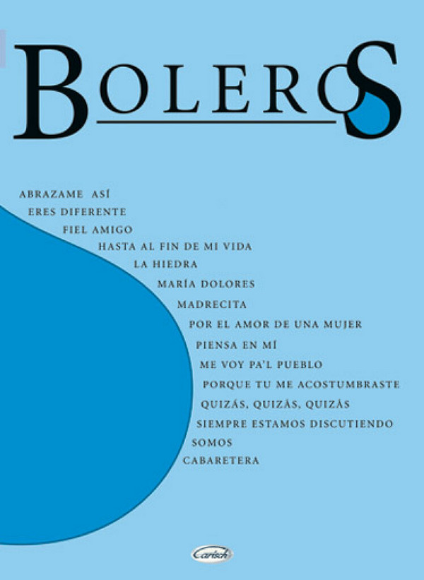 Boleros - songbook