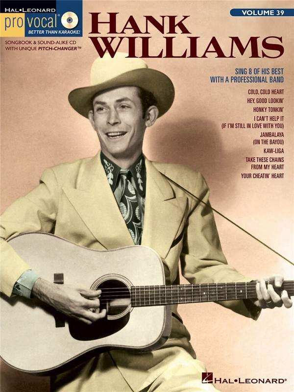 Hank Williams (+CD): songbook vocal/guitar