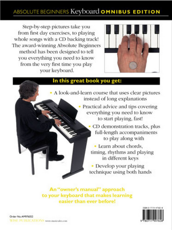 Absolute Beginners (+CD) for keyboard