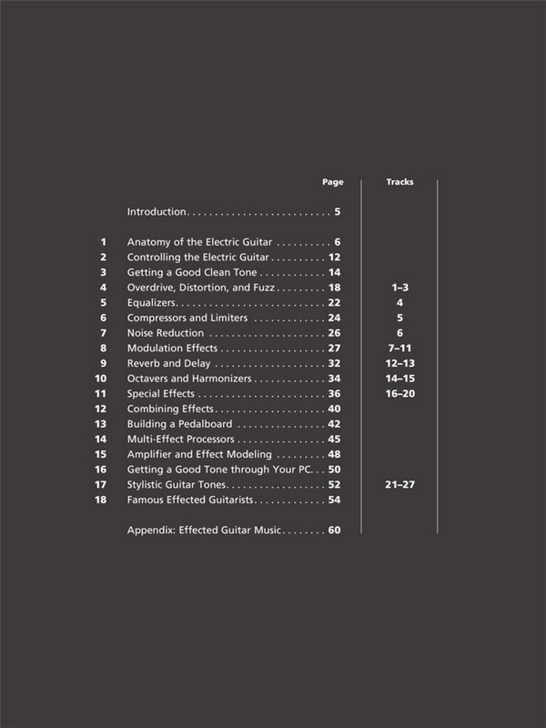 Introduction to Guitar Tone and Effects (+CD)