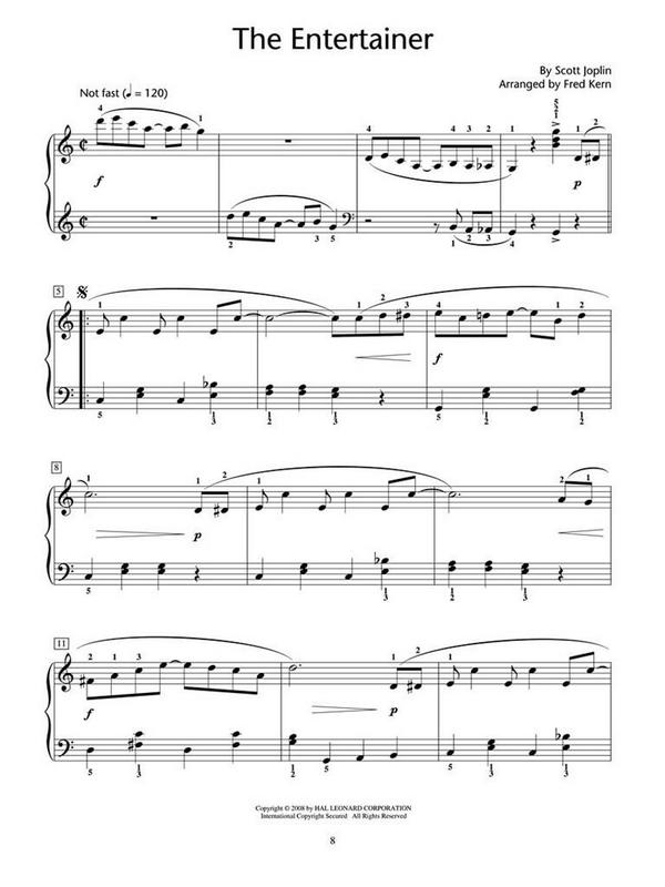 Classic Joplin Rags for solo piano