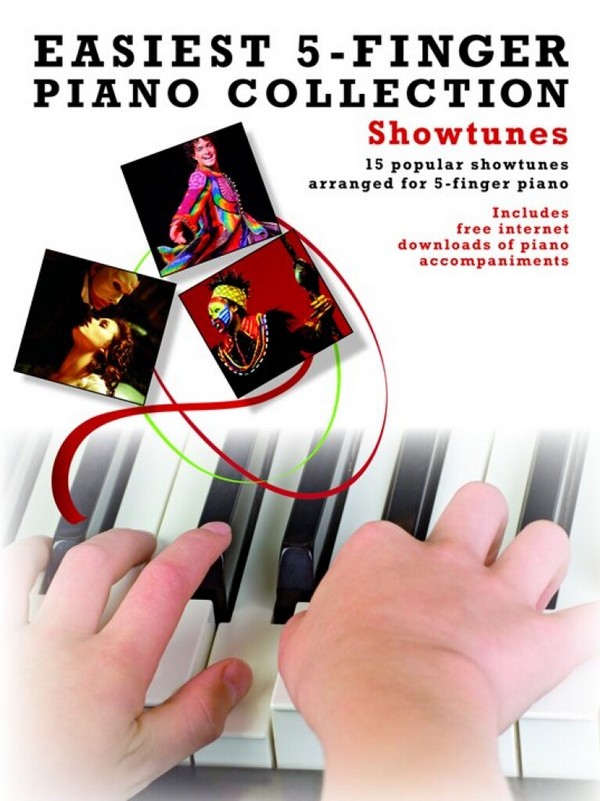 Showtunes: for 5-finger piano (with text)