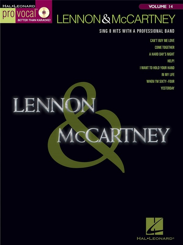 Lennon & McCartney (+CD): for male singers