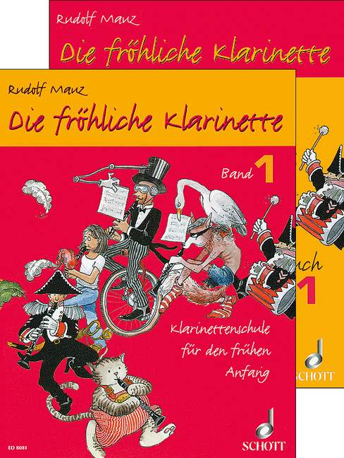 Die fröhliche Klarinette Band 1 und Spielbuch 1