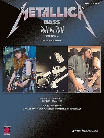 Metallica vol.2: Riff by Riff for bass/tab