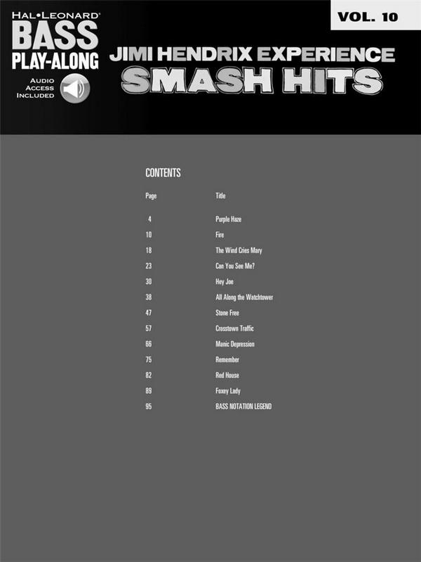 Jimi Hendrix Experience Smash Hits (+CD) :