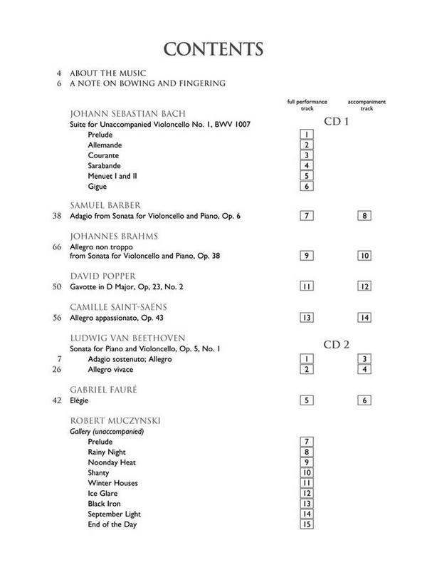 The Cello Collection - intermediate/advanced (+Audio Access)