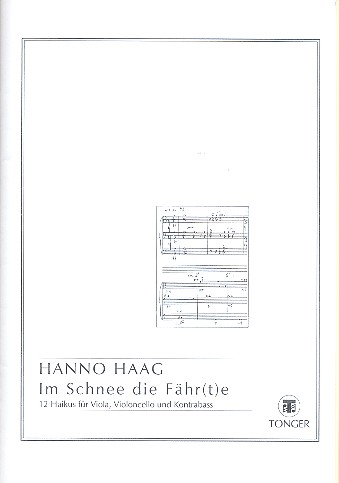 Im Schnee die Fähr(t)e für Viola,
