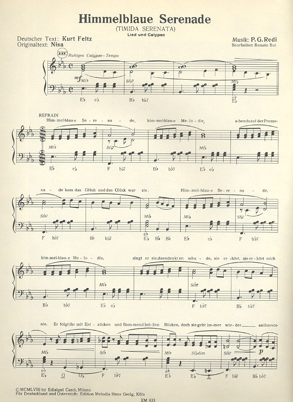 Himmelblaue Serenade