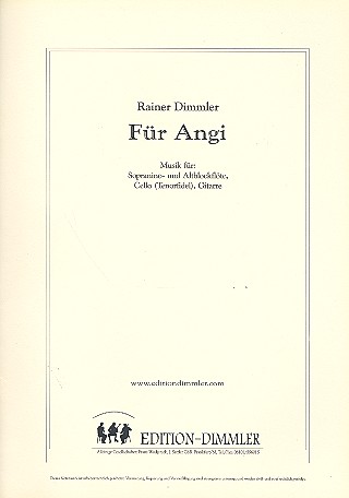 Für Angi für Sopranino- und