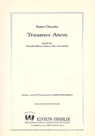 Traumes Atem für Tenorblockflöte,